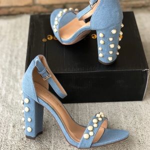 Stunning Denim Heels